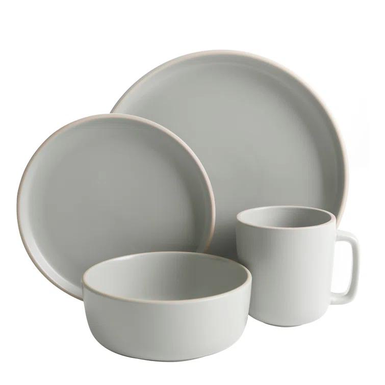 Zuma 16 Piece Dinnerware Set, Service for 4