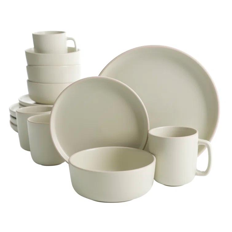 Zuma 16 Piece Dinnerware Set, Service for 4
