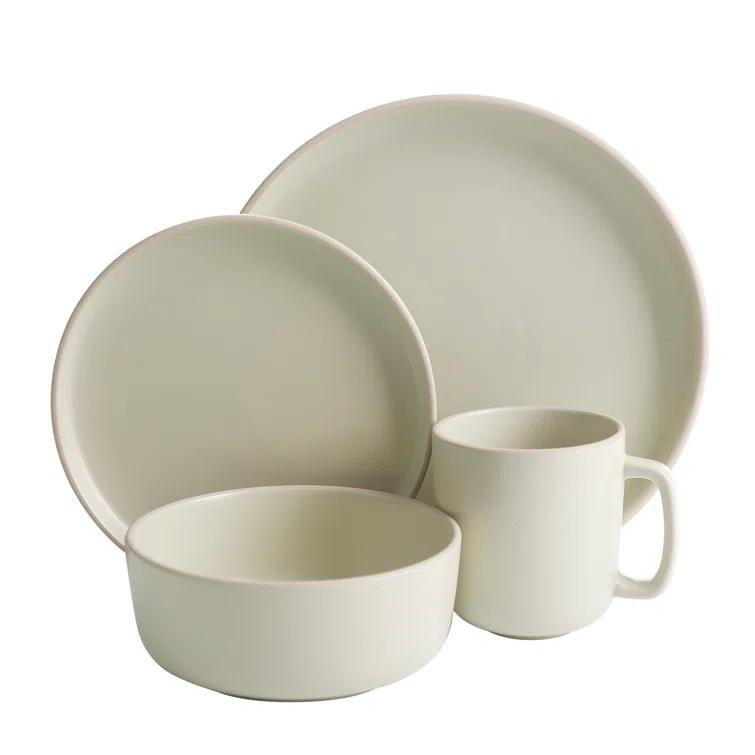 Zuma 16 Piece Dinnerware Set, Service for 4