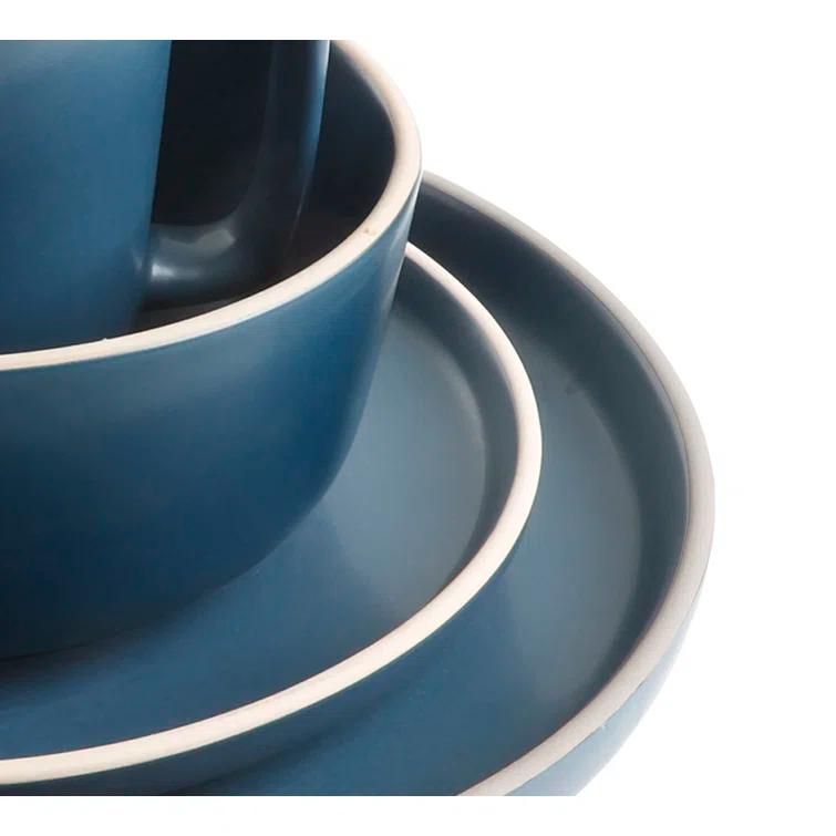 Zuma 16 Piece Dinnerware Set, Service for 4