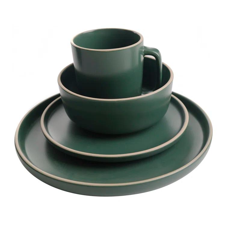 Zuma 16 Piece Dinnerware Set, Service for 4