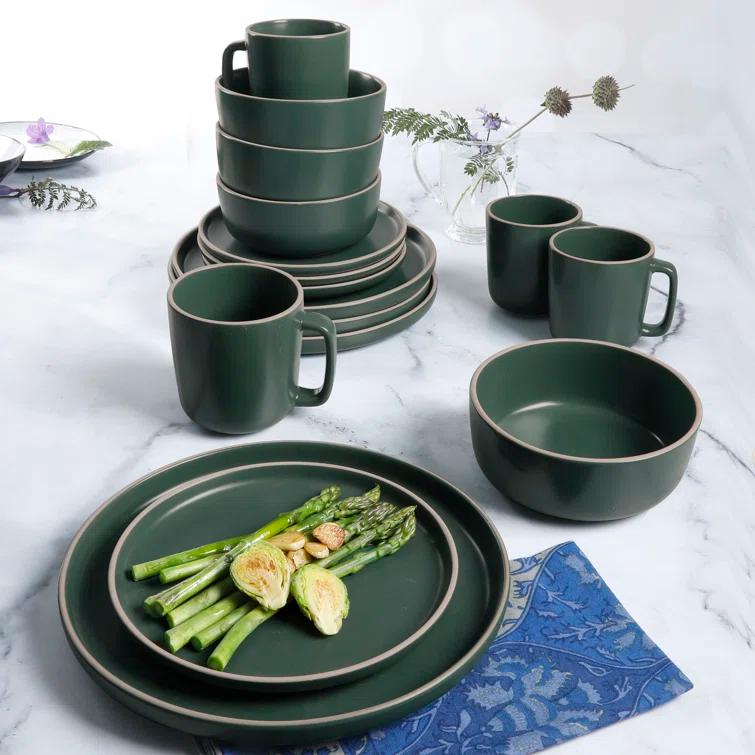 Zuma 16 Piece Dinnerware Set, Service for 4