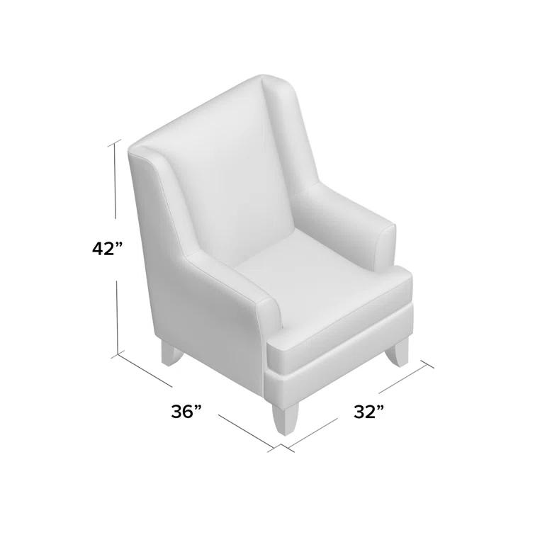 Venton Upholstered Wingback Chair