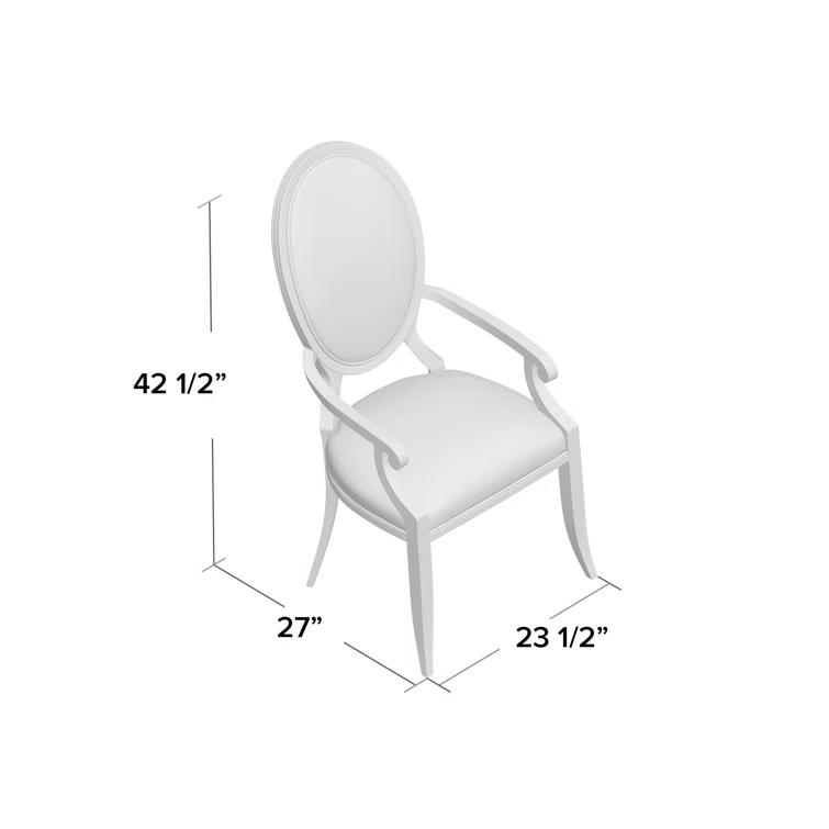 Caracole Compositions Avondale 19'' H Upholstered Side Chair (Set of 2)