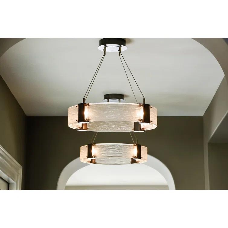 Parallel Ring Chandelier