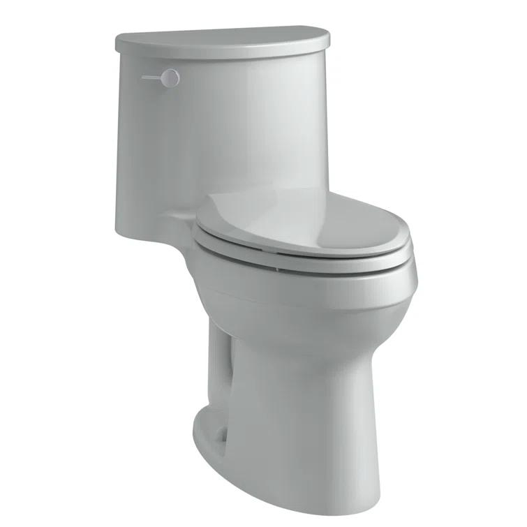 Adair 1.28 GPF Water Efficient Elongated One-Piece toilet (Seat Included)
