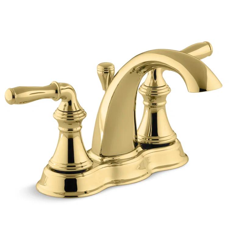 Kohler Devonshire Centerset Bathroom Sink Faucet, 1.2 gpm