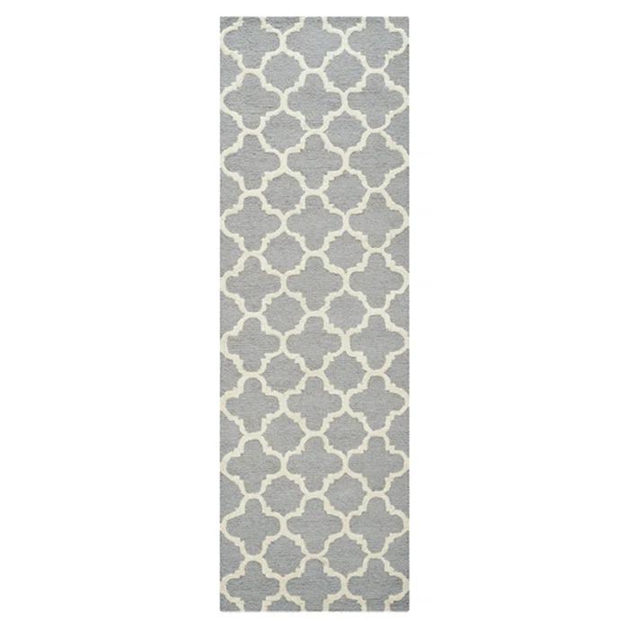 Hand Tufted Wool Geometric Rug