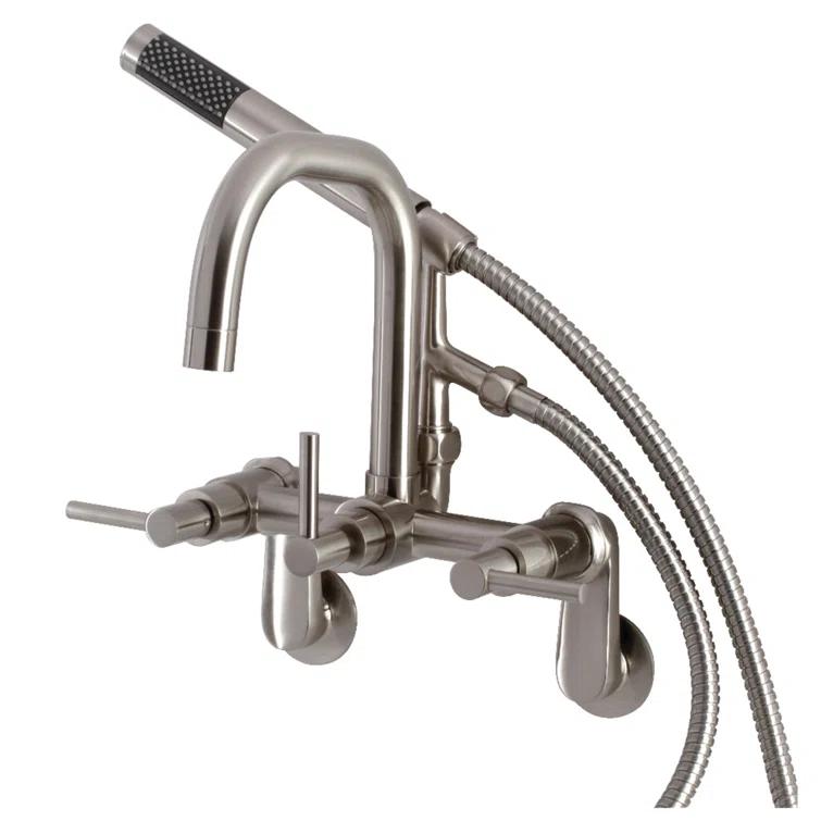 Kingston Brass AE8458DX Kingston Brass Concord Wall Mount Clawfoot Tub Faucet