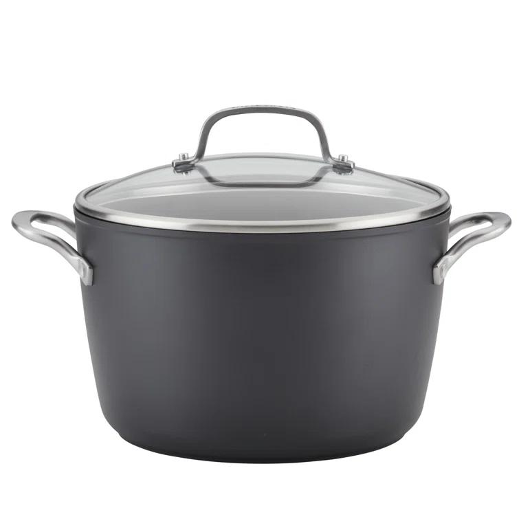 KitchenAid ® Hard Anodized 8-Qt. Covered Stockpot