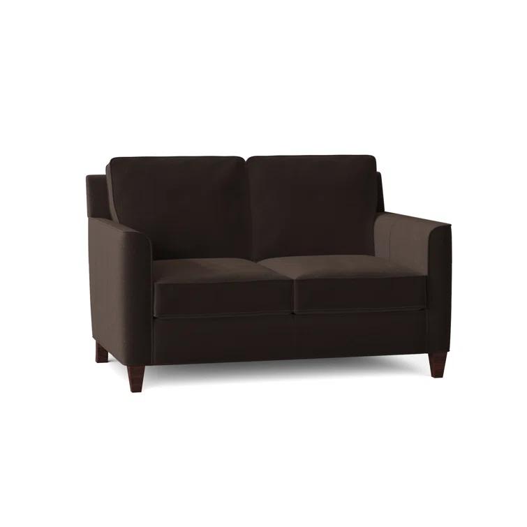 Yorba 54.5'' Leather Loveseat
