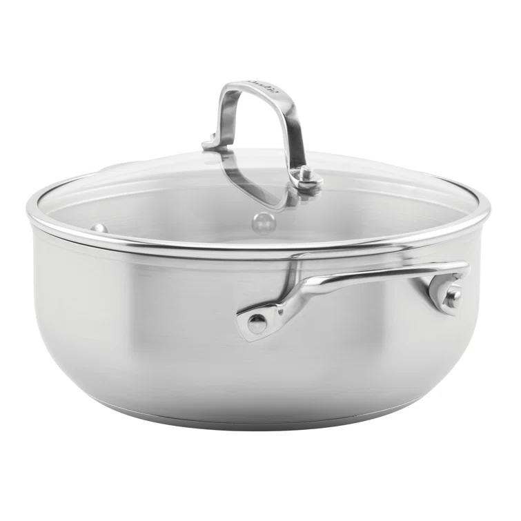 KitchenAid ® Stainless Steel 4-Qt. Covered Casserole