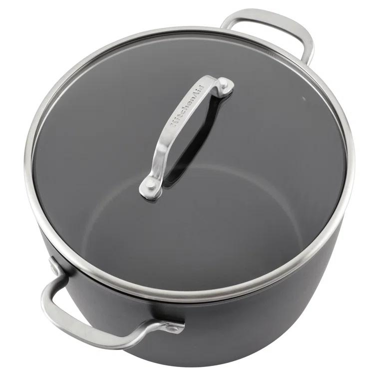 KitchenAid ® Hard Anodized 8-Qt. Covered Stockpot