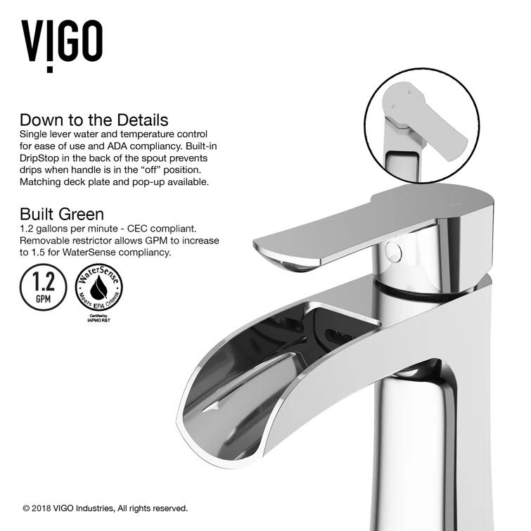 Paloma 7" H Single Handle Single Hole Bathroom Faucet