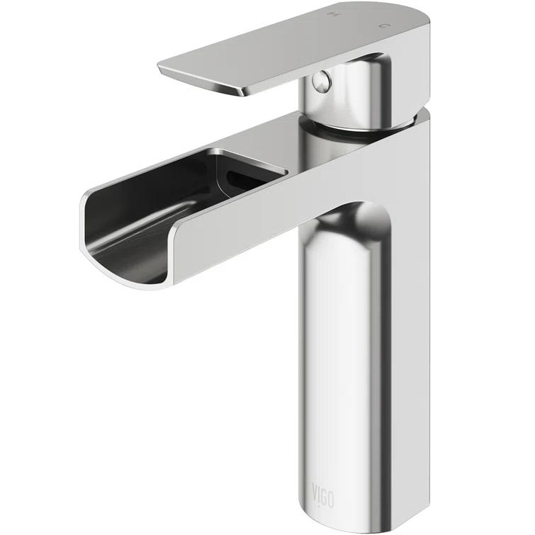 Ileana 7" H Single Handle Single Hole Bathroom Faucet