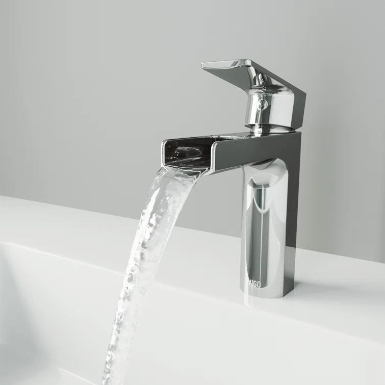 Ileana 7" H Single Handle Single Hole Bathroom Faucet