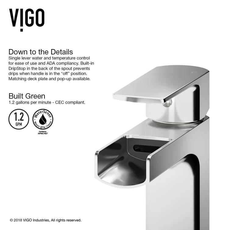 Ileana 7" H Single Handle Single Hole Bathroom Faucet