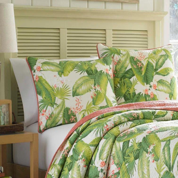 Tommy Bahama Home Tommy Bahama Aregada Dock Cotton Reversible Quilt Set