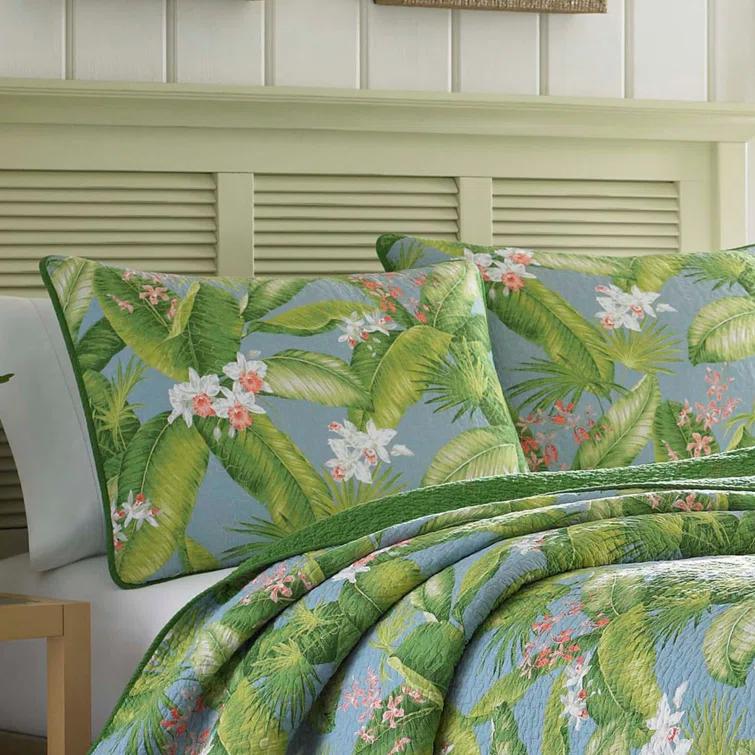 Tommy Bahama Home Tommy Bahama Aregada Dock Cotton Reversible Quilt Set