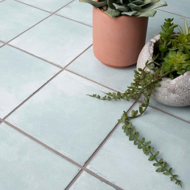 Barcelona 6" x 6" Porcelain Vintage Wall & Floor Tile