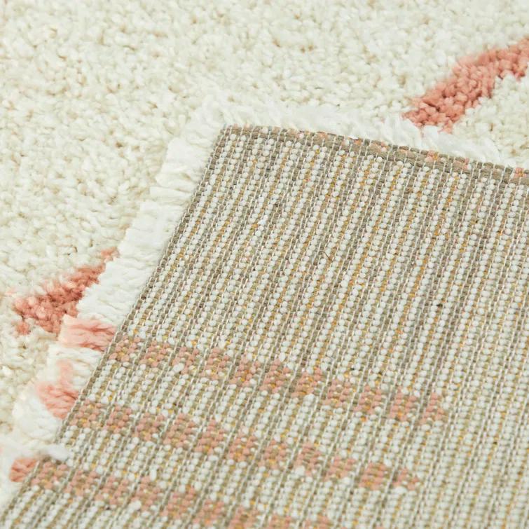 Morin White/Pink Rug