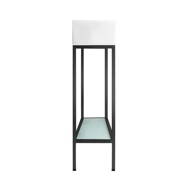 Pierre 19.5 Single, Freestanding, Open Shelf, Frame Bathroom Vanity