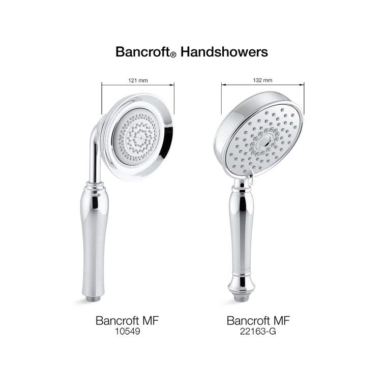 Bancroft Multifunction Handshower 2.5 GPM