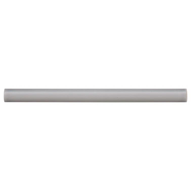 Reine 0.5" x 8" Ceramic Jolly Milter Edge Trim Border Tile