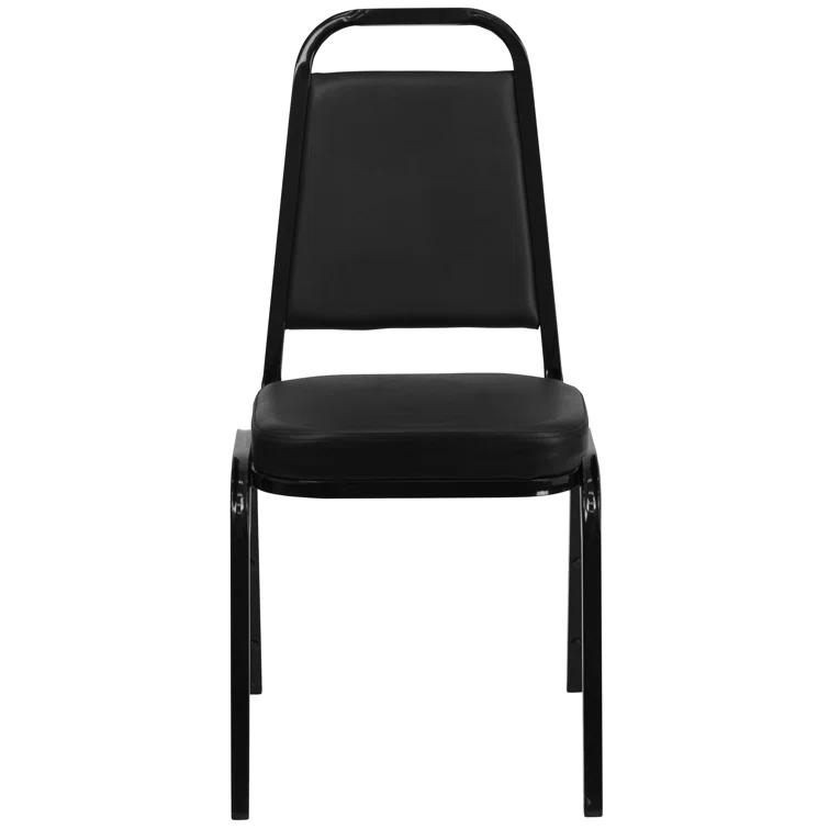 Amaya Trapezoidal Back Stacking Banquet Chair with 2.5" Thick Seat