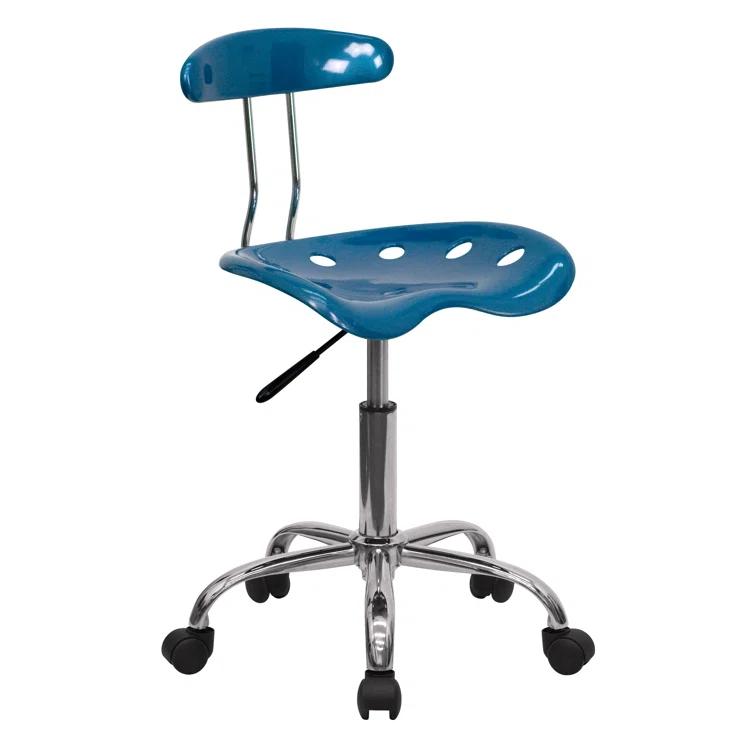 Flash Furniture Bonavant Adjustable Swivel Chair for Desk and Office with Tractor Seat