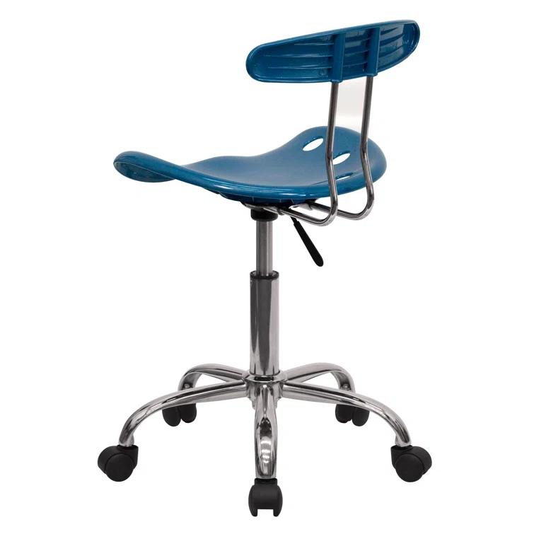 Flash Furniture Bonavant Adjustable Swivel Chair for Desk and Office with Tractor Seat