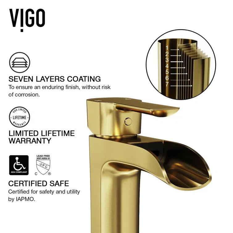 Paloma Single Hole Bathroom Faucet