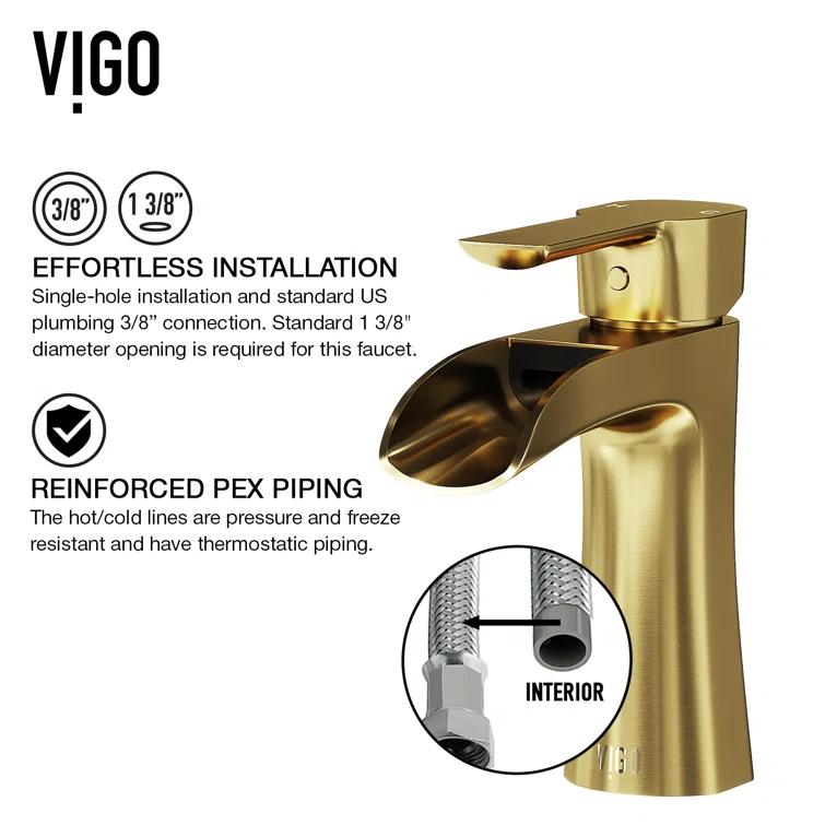 Paloma Single Hole Bathroom Faucet