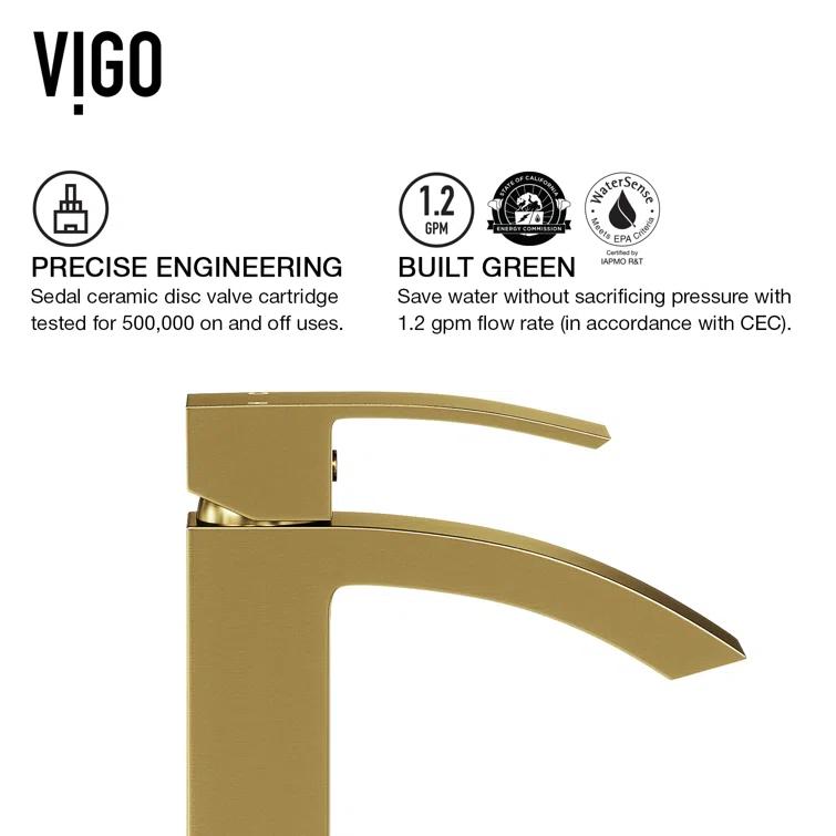 Paloma Single Hole Bathroom Faucet