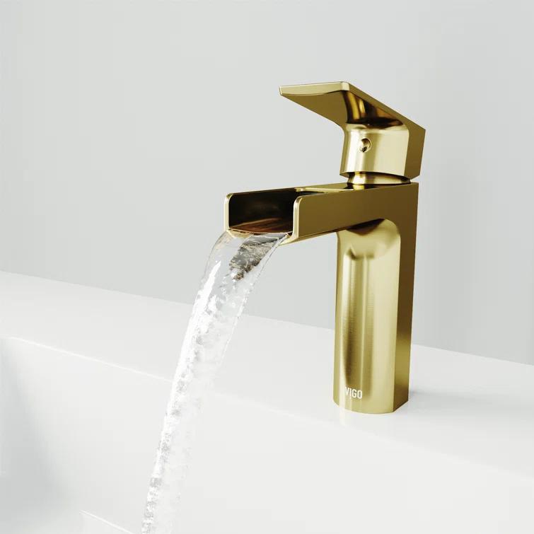 Ileana 7" H Single Handle Single Hole Bathroom Faucet