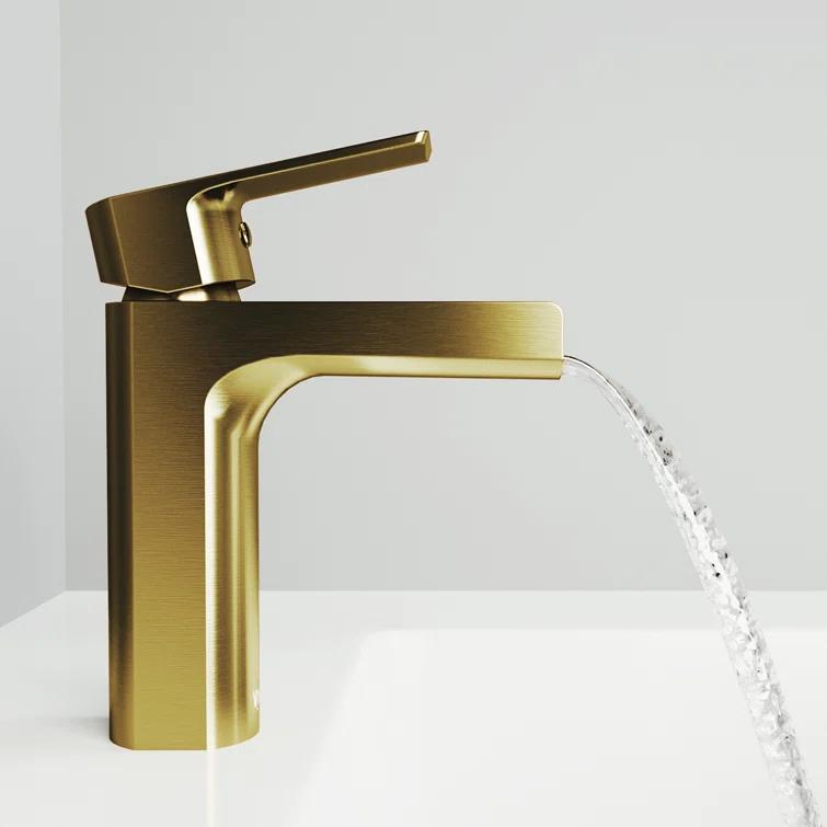 Ileana 7" H Single Handle Single Hole Bathroom Faucet