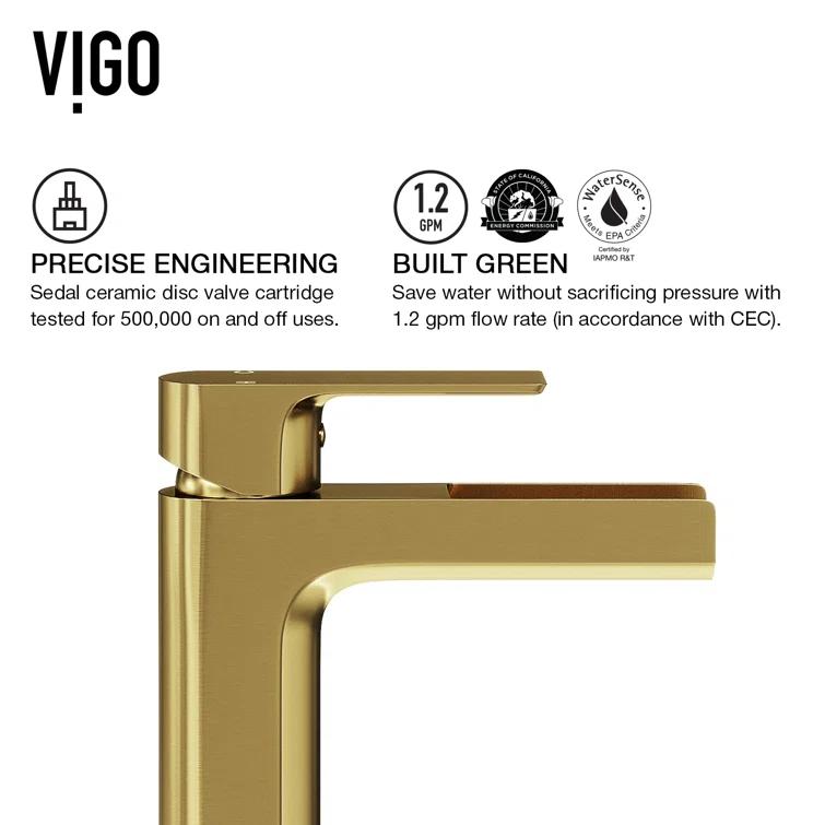Ileana 7" H Single Handle Single Hole Bathroom Faucet