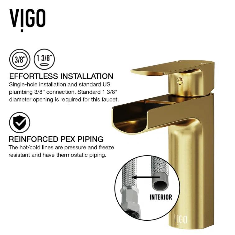 Ileana 7" H Single Handle Single Hole Bathroom Faucet