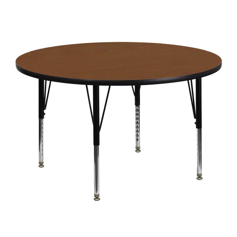 Laminate Adjustable Round Activity Table