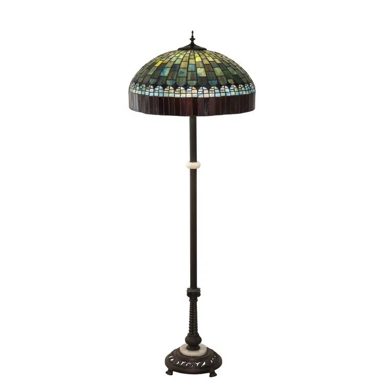 229127 Meyda 62" High Tiffany Candice Floor Lamp