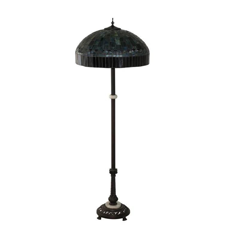 229127 Meyda 62" High Tiffany Candice Floor Lamp