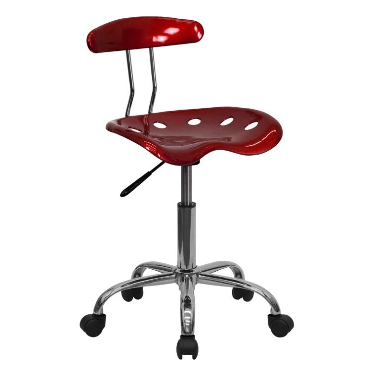 Flash Furniture Bonavant Adjustable Swivel Chair for Desk and Office with Tractor Seat