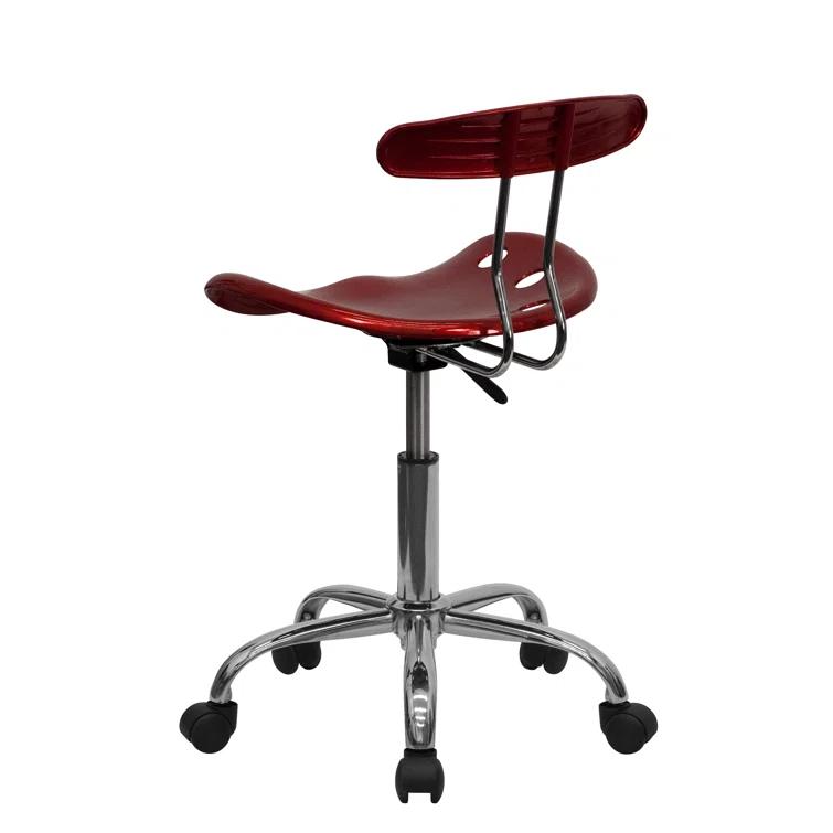Flash Furniture Bonavant Adjustable Swivel Chair for Desk and Office with Tractor Seat