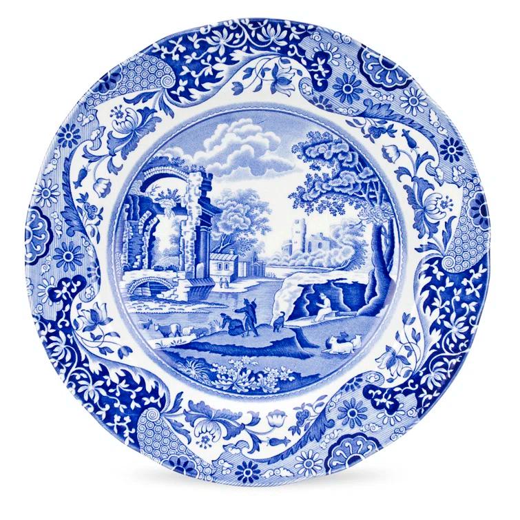 Spode Blue Italian Dinner Plate 10.5"