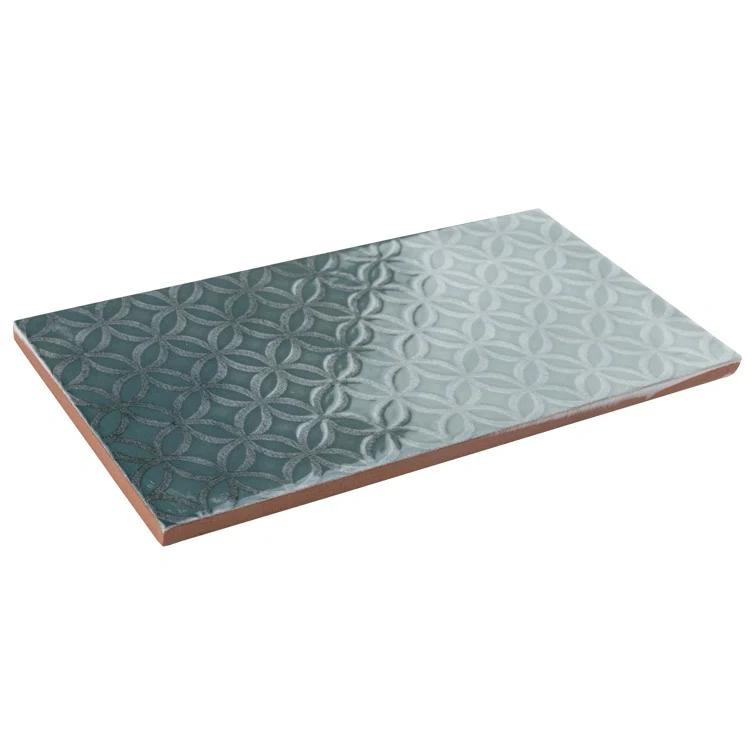 Merola Tile Camden 4" x 8" Ceramic Patterned Subway Wall Tile