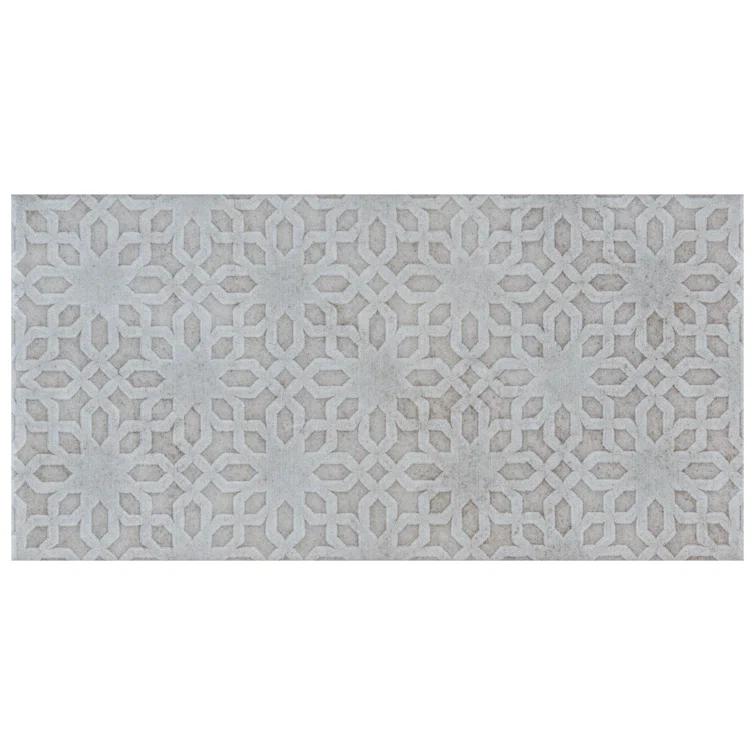 Camden 4" x 8" Ceramic Patterned Subway Wall Tile