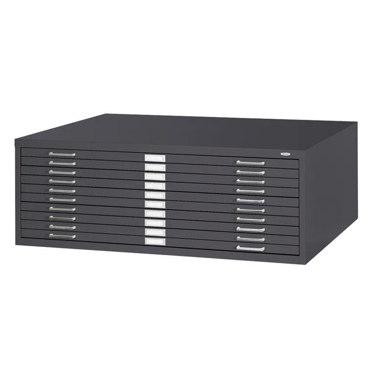 Ten-Drawer Flat File Filing Cabinet
