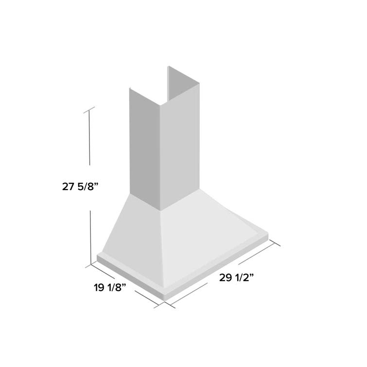 CAVALIERE 30" inch 462 CFM Convertible Digital Wall Mount Range Hood Included Charcoal Filter in Stainless Steel