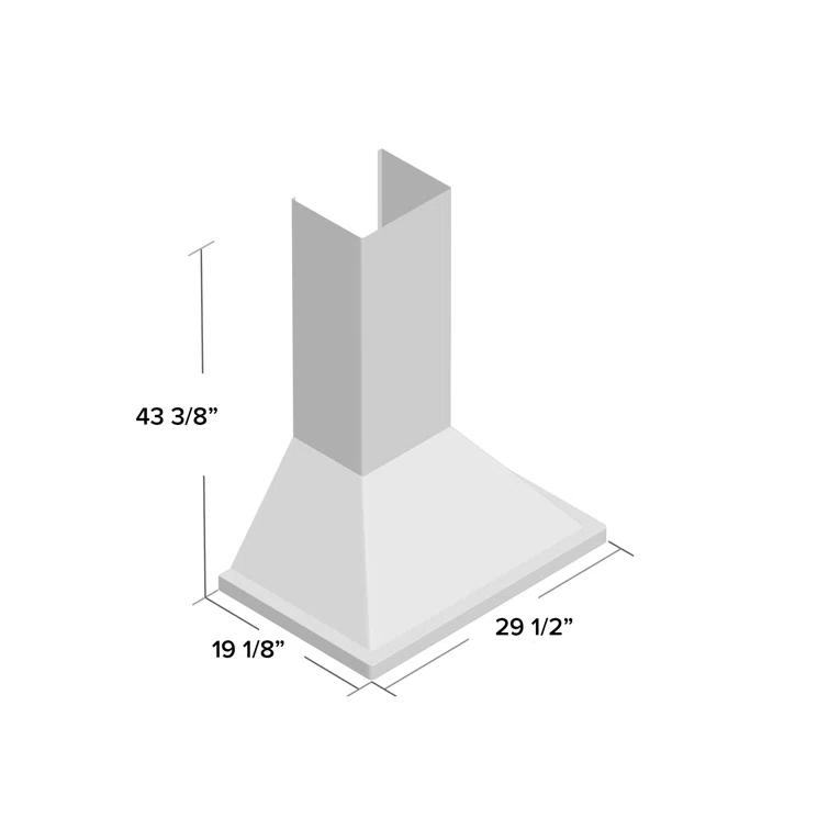 CAVALIERE 30" inch 462 CFM Convertible Digital Wall Mount Range Hood Included Charcoal Filter in Stainless Steel