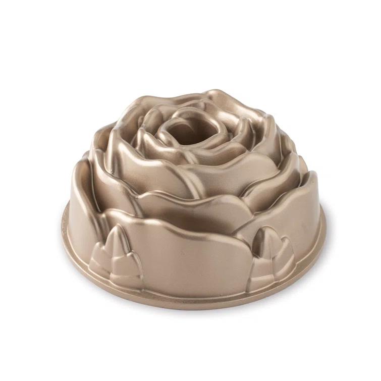 Nordic Ware Rose Cast Aluminum Bundt Pan